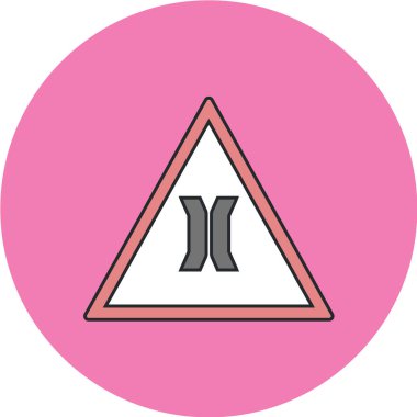 Uyarı işareti vektör simgesi