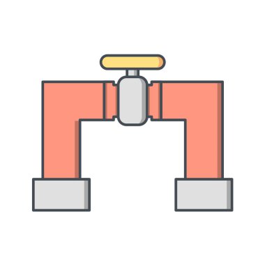 Modern oto tamir simgesinin vektör illüstrasyonu