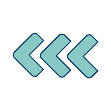 ok simgesi vektör illüstrasyonu