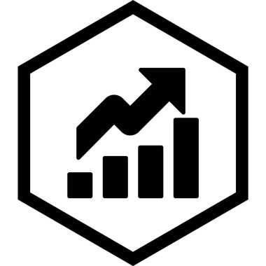 Moda Biçiminde Büyüme Simgesi İzole Arkaplanı     