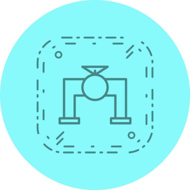 Kapakçık Simgesi Moda Biçiminde İzole Arkaplan      