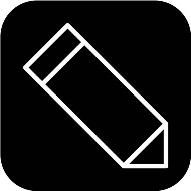 beyaz arkaplanda siyah simge izole edildi