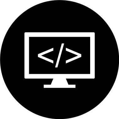 izleyici ikon vektör illüstrasyonu