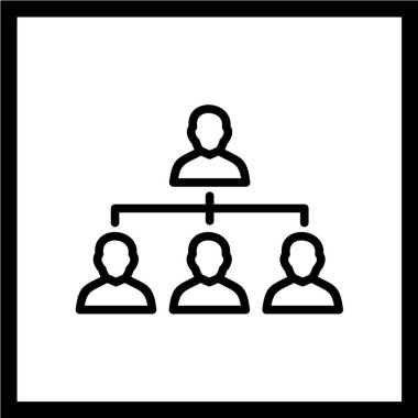 iş simgesi vektör illüstrasyonu