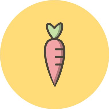 Gıda simgesinin vektör illüstrasyonu