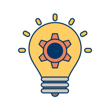 İş vektörü illüstrasyonu beyaz arkaplanda izole edildi 