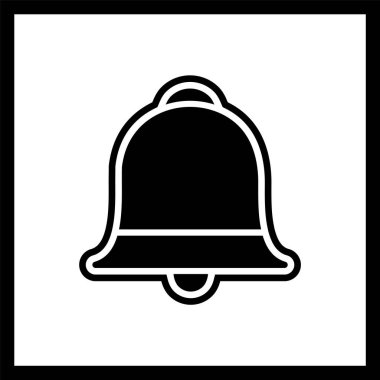 Moda Biçiminde Bildirim Simgesi İzole Arkaplanı