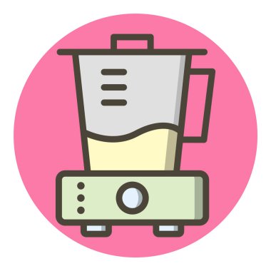 Meyve sıkacağı Simgesi Moda Biçimi Ayrı Arka Gruplandırılmış