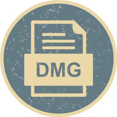 dosya biçimi simgesi, vektör illüstrasyonu