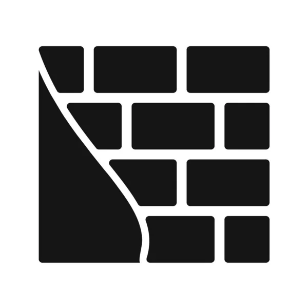 vector illustration of brick icon