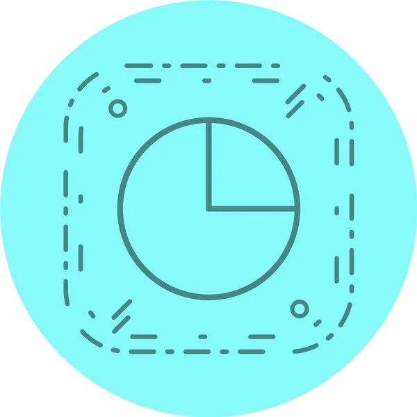 Illustration Vectorielle Une Horloge — Image vectorielle