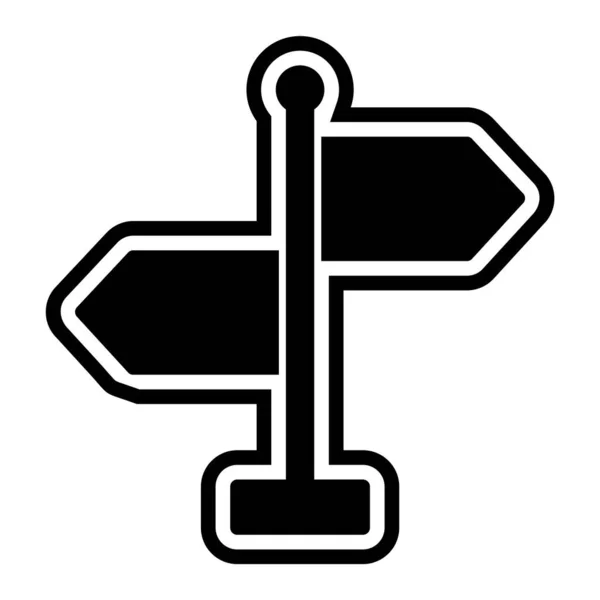 Direction Icon Trendy Style Isolated Background — стоковый вектор
