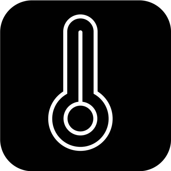 温度计图标矢量插图 — 图库矢量图片