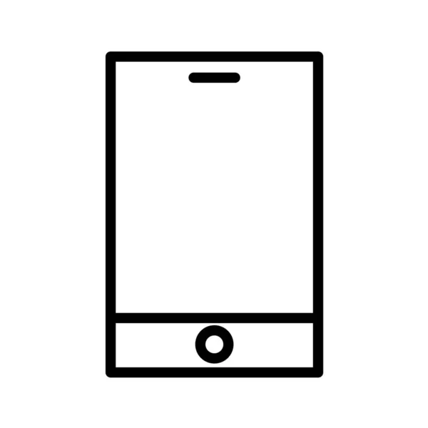 Smartphone Icon Vektor Illustration — Stockvektor