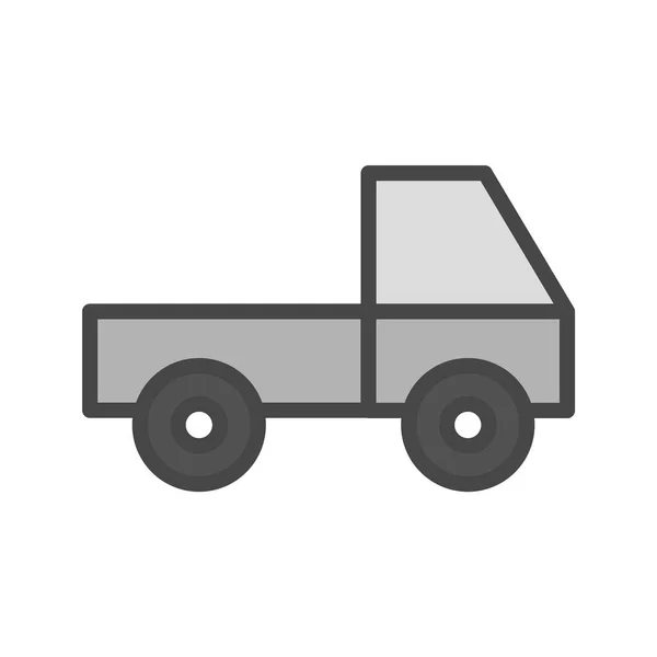 Lastare Ikonen Trendig Stil Isolerad Bakgrund — Stock vektor