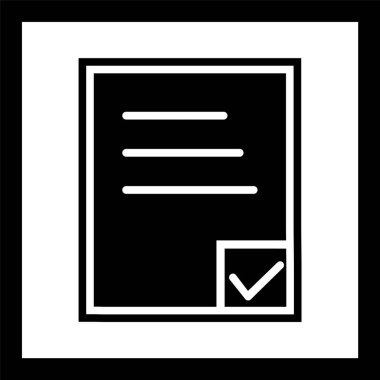  Görev Simgesi Moda Biçiminde İzole Arkaplan 