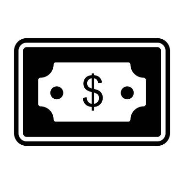 Dolar Simgesi Moda Biçiminde İzole Arkaplan      