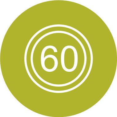 Yol simgesi, vektör illüstrasyonu