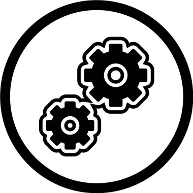 elektronik simge vektör illüstrasyonu