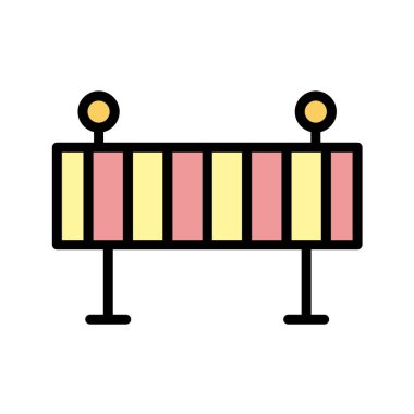 seo ve inşaat simgesinin vektör illüstrasyonu