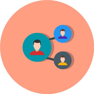 iş simgesi vektör illüstrasyonu