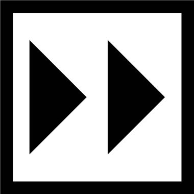 beyaz arkaplanda siyah simge izole edildi