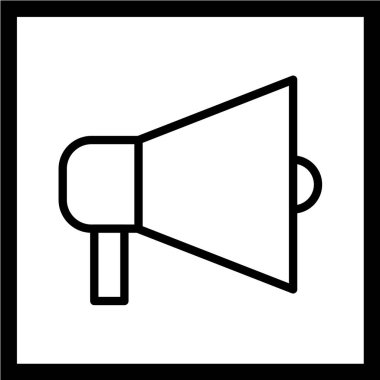 beyaz arkaplanda siyah simge izole edildi