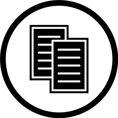 Belgenin vektör simgesi