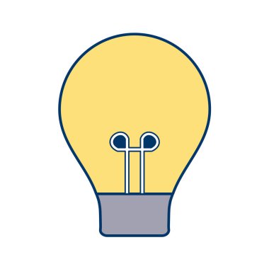 İş vektörü illüstrasyonu beyaz arkaplanda izole edildi 