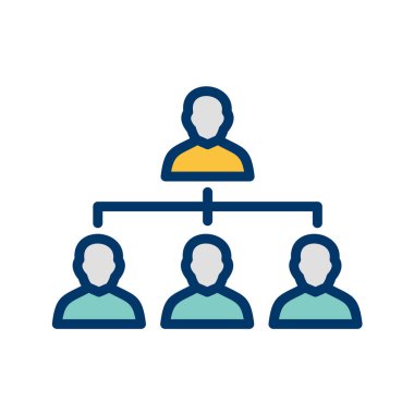 iş simgesi vektör illüstrasyonu