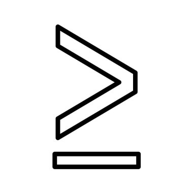 ok işareti simgesi, vektör çizimi