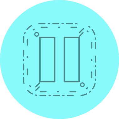 Simgeyi Moda Biçimli İzole Arkaplanda Durdur