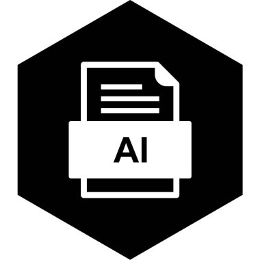 dosya biçimi simgesi, vektör illüstrasyonu