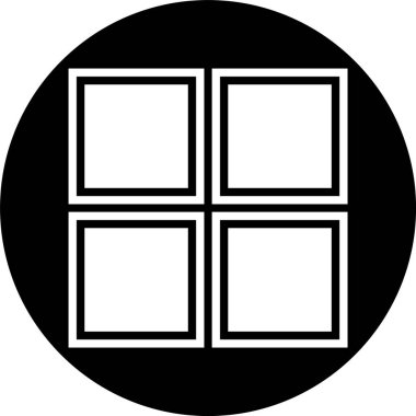 Moda Biçimli Ayırılmış Arkaplanda Simge Uygular