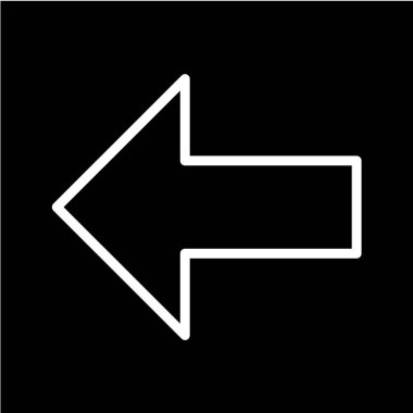 ok simgesinin vektör illüstrasyonu