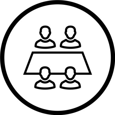 iş simgesi vektör illüstrasyonu