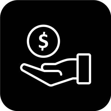 para simgesi, vektör illüstrasyonu.