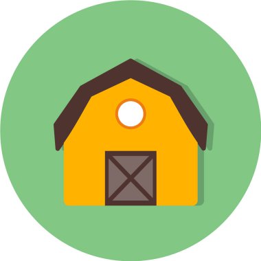 Ev simgesinin vektör illüstrasyonu