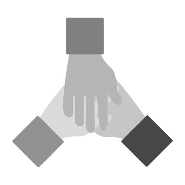 Takım Çalışması Simgesi Moda Tarzı İzole Arkaplan 