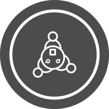 Takım Çalışması Simgesi Moda Tarzı İzole Arkaplan 