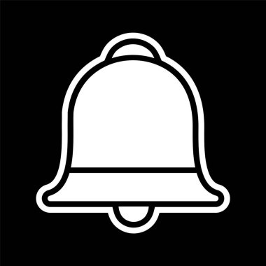 Moda Biçiminde Bildirim Simgesi İzole Arkaplanı