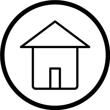 beyaz arkaplanda siyah simge izole edildi