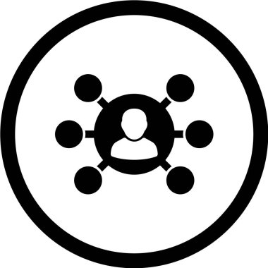 iş simgesi vektör illüstrasyonu