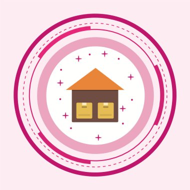 Modern eğitim ikonunun vektör illüstrasyonu