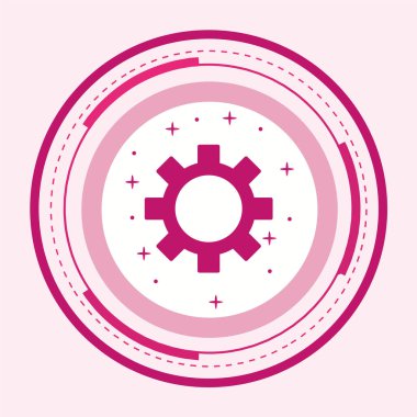 seo modern simgesinin vektör illüstrasyonu