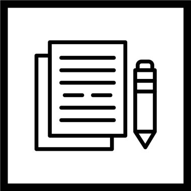 iş simgesi vektör illüstrasyonu