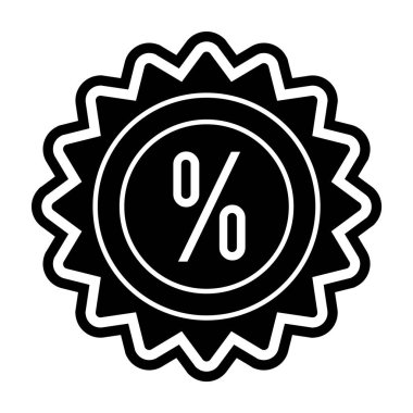 İndirim Simgesi Moda Biçiminde İzole Arka Gruplandırılmış