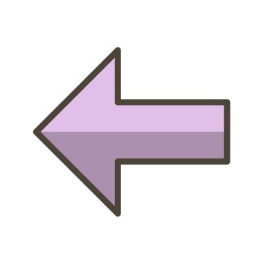 ok simgesi vektör illüstrasyonu