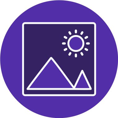 Seo simgesinin vektör illüstrasyonu