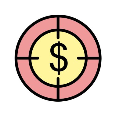 seo modern simgesinin vektör illüstrasyonu